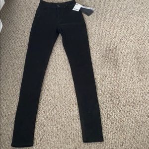 Skinny jeans just female twill stretch high waist